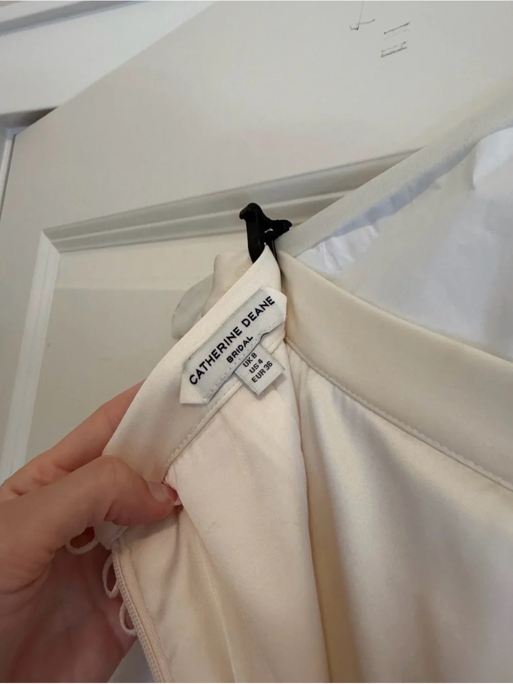 Catherine Deane Mae BHLDN Skirt Wedding Satin